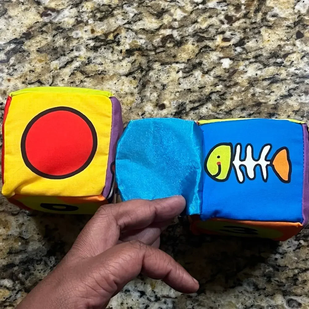 Melissa & Doug K's Kids Match and‎ Build Soft Blocks Set 6 3 Replacement